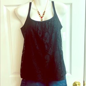 NWT NY&C Sexy Lace Tank Flirty Size Small New